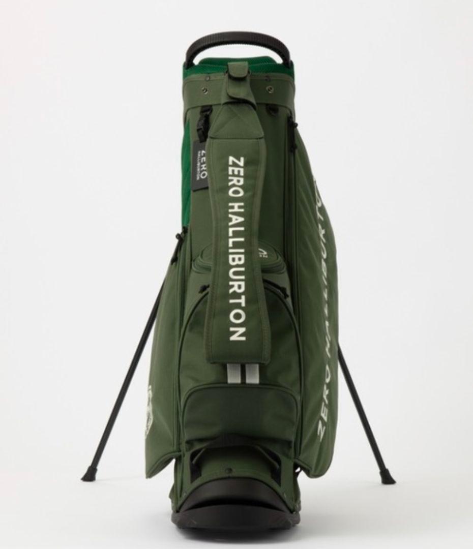ZERO HALLIBURTON キャディバッグ オリーブ　グリーン