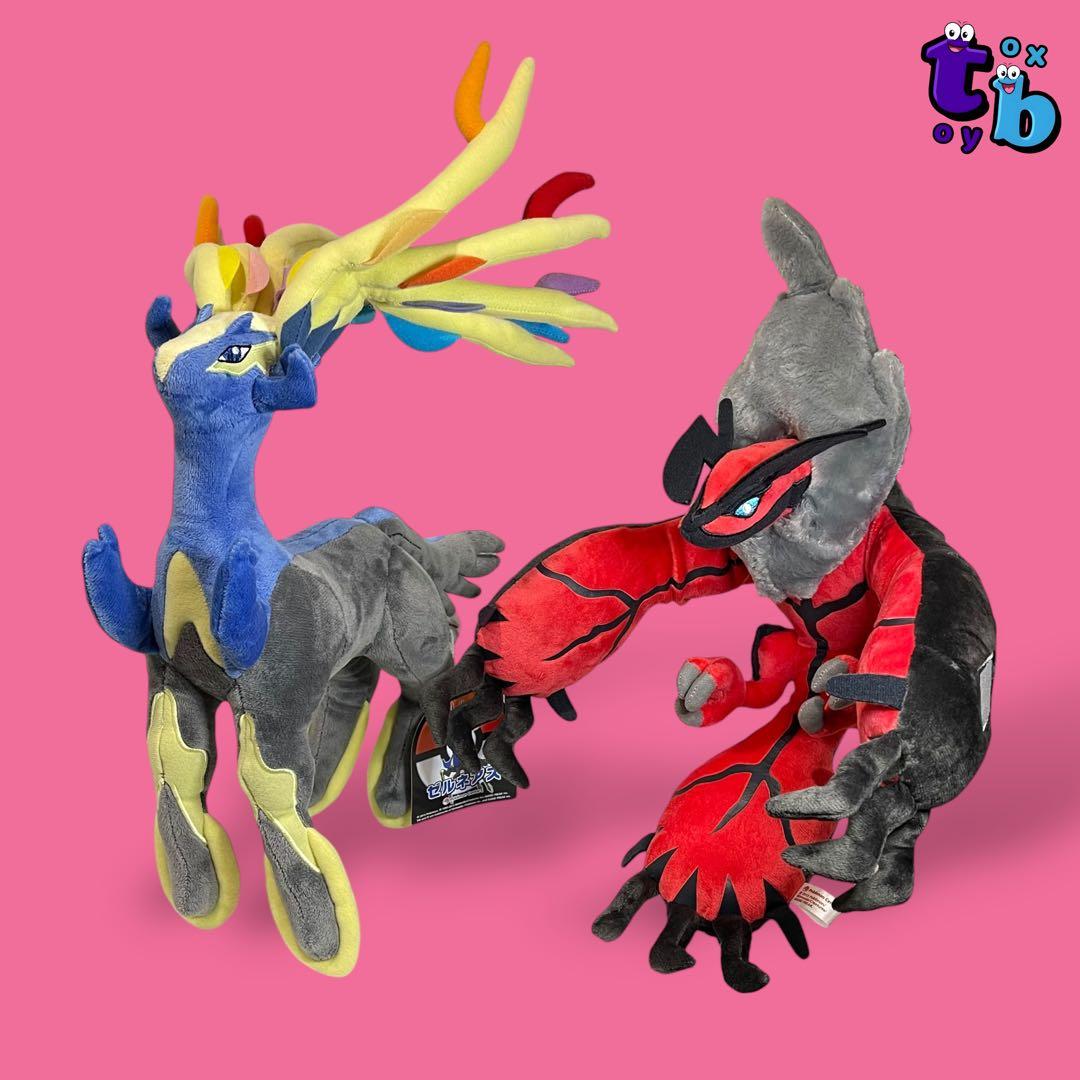 ポケモンセンターオリジナル【ゼルネアス/イベルタル】ぬいぐるみNo.B454