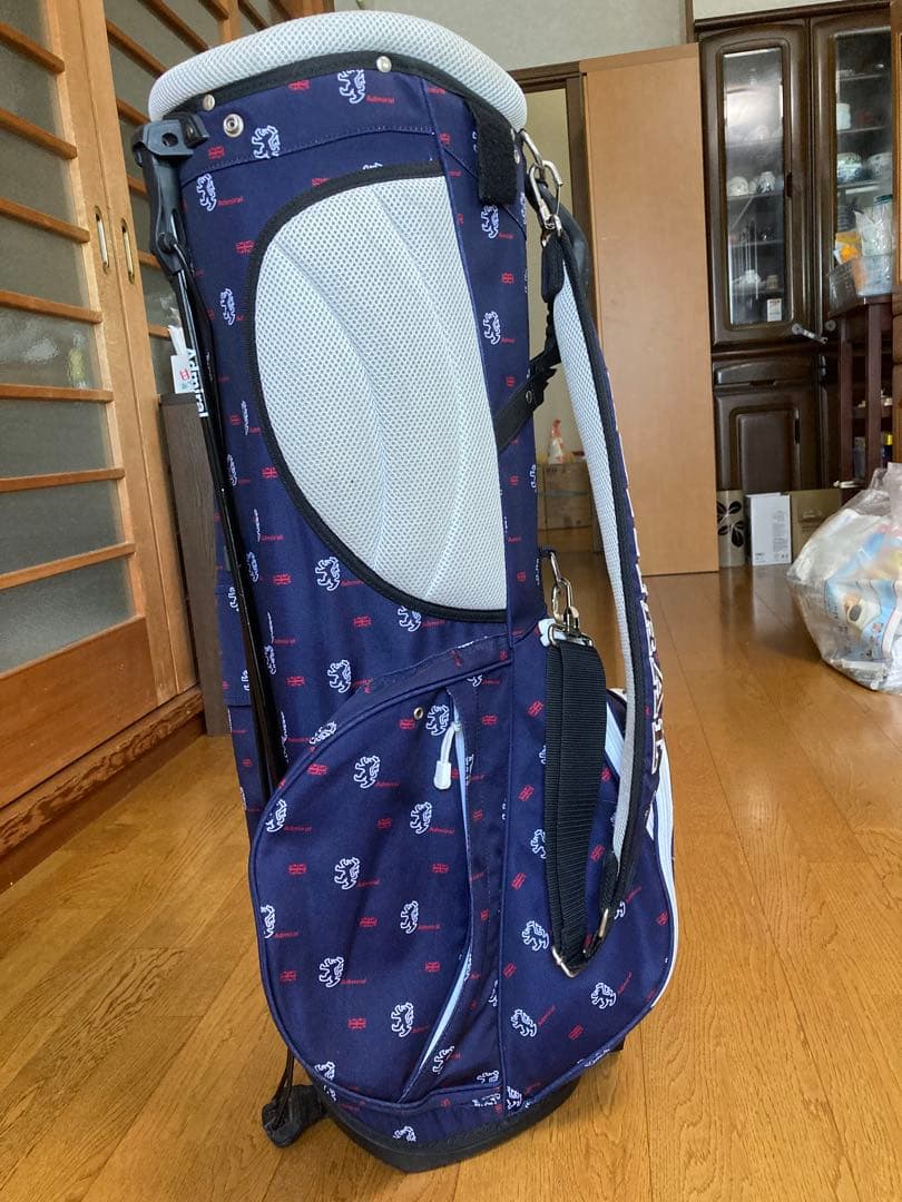 アドミラル　スタンドキャディバッグ ネイビー