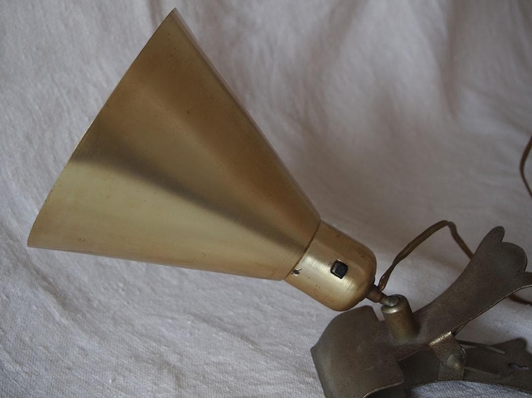 アルミクリップライト ミッドセンチュリー クリップライト ヴィンテージ/K396