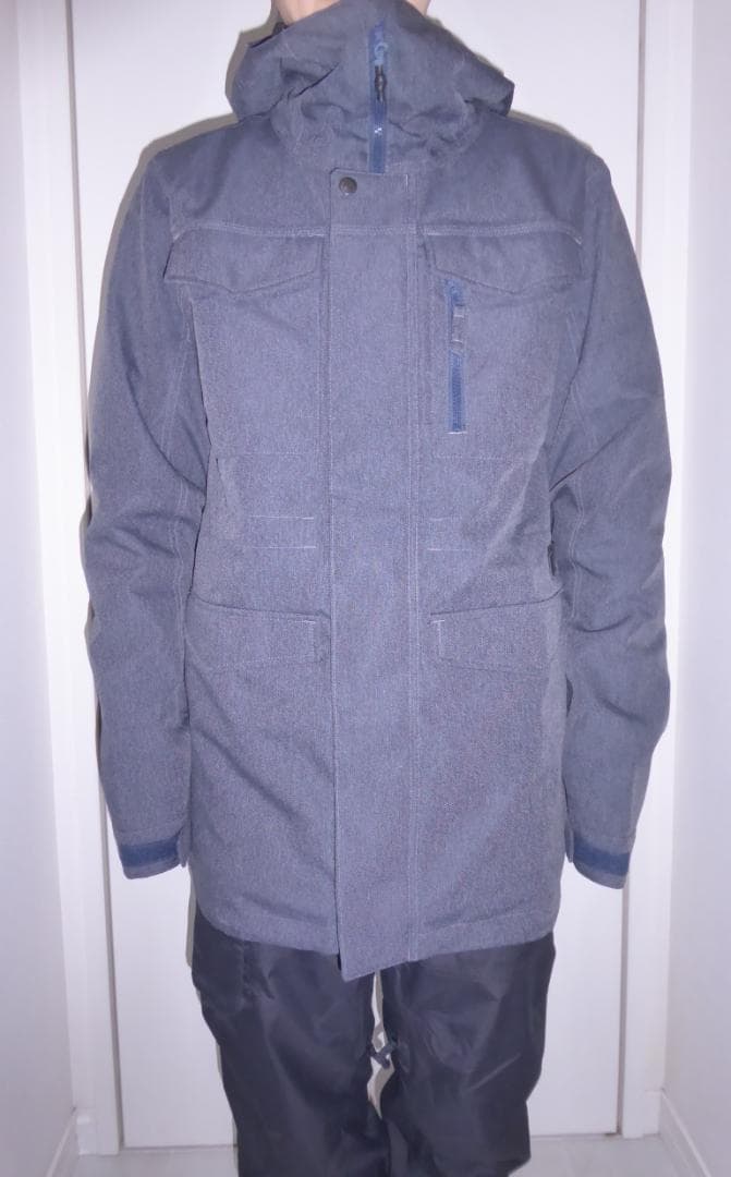 BURTON スノーボード用ジャケット/パンツ/撥水パーカー3点セット Sサイズ