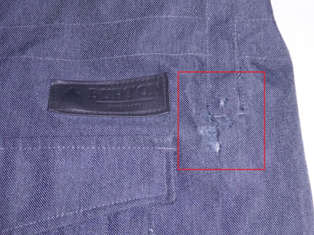 BURTON スノーボード用ジャケット/パンツ/撥水パーカー3点セット Sサイズ