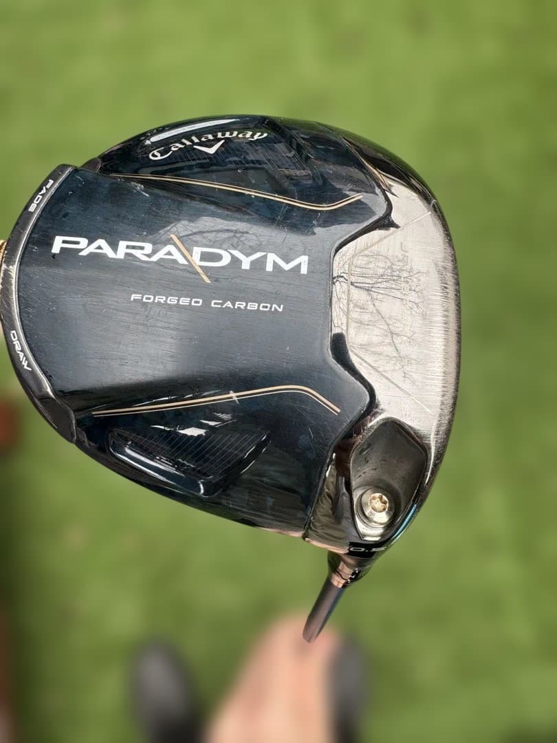 キャロウェイ パラダイム ドライバー 10.5° 純正シャフト S 傷あり