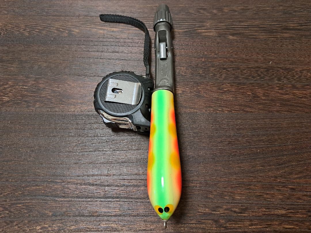 一点物　ザウルス　バルサ50　ビッグラッシュそっくりグリップ　アブ　道楽　ヘドン