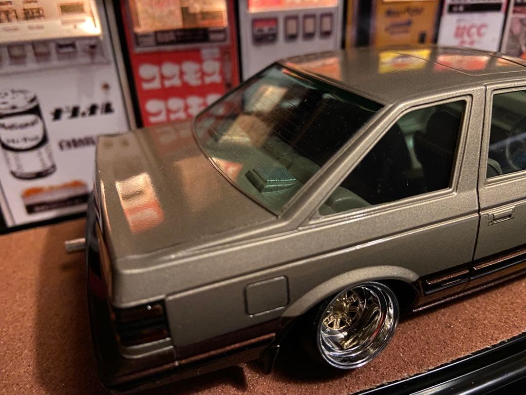 1/24 タミヤ　10 ソアラ 旧車　カスタム　ジオラマ