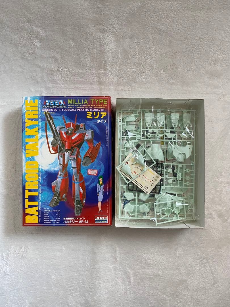 超時空要塞マクロス　④当時物プラモデル4点セット