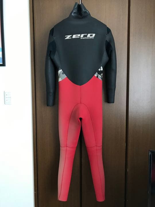 ZERO wetsuit 5/3mm ノンジップ　メンズ　セミドライ オーダー品