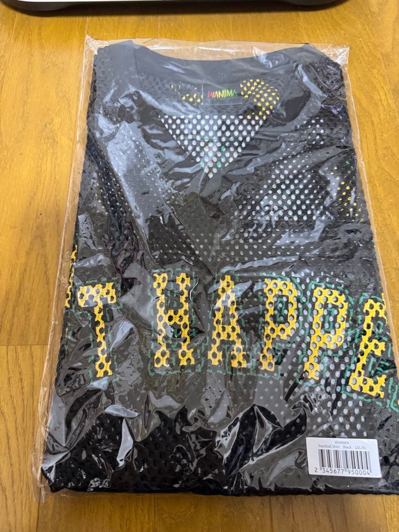 WANIMA フットボールシャツ ブラック L/XL ワンチャンフェス