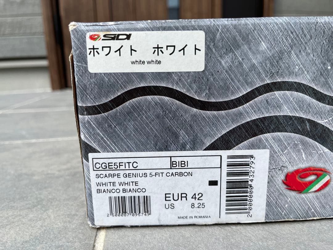 SIDI 自転車シューズ ホワイト