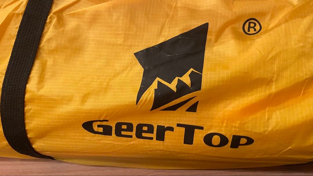 GeerTop 4~6人用テント　タープポール付き