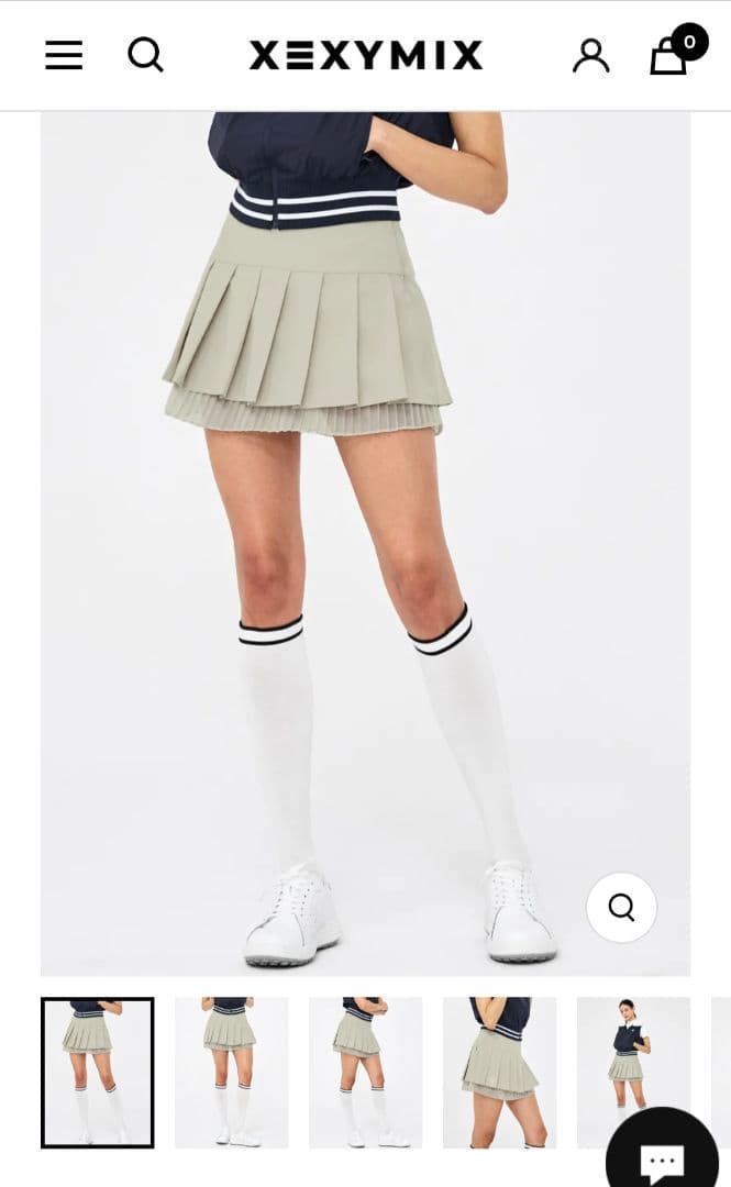 XEXYMIX ゴルフ レディース キュロットスカート