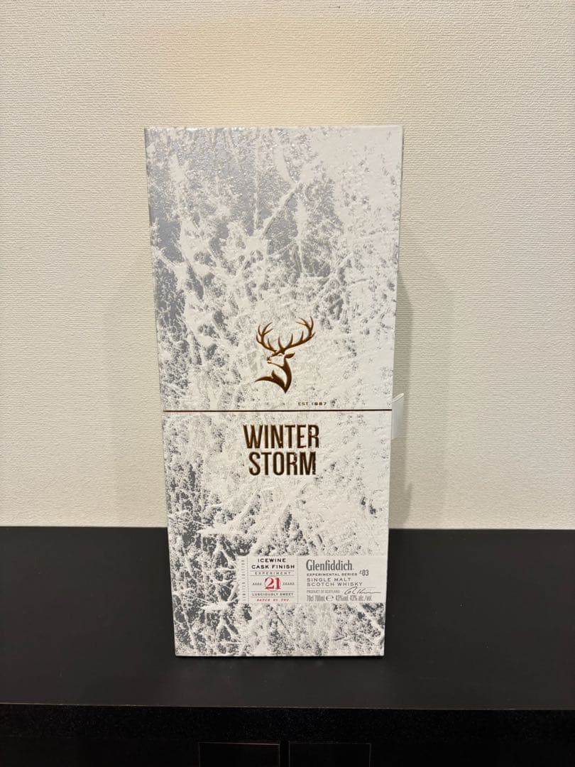 【未開栓】数量限定品グレンフィディック21年 ウィンターストーム BATCH 2