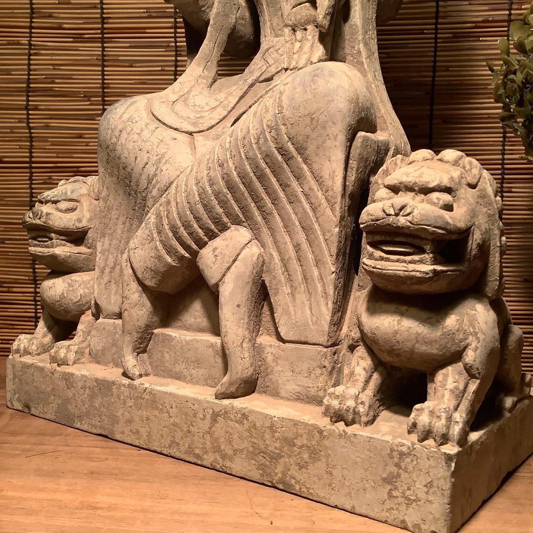 こたさん♪様売約keep…中国北魏・景明元年「石造・如来像」北斎・北魏様式