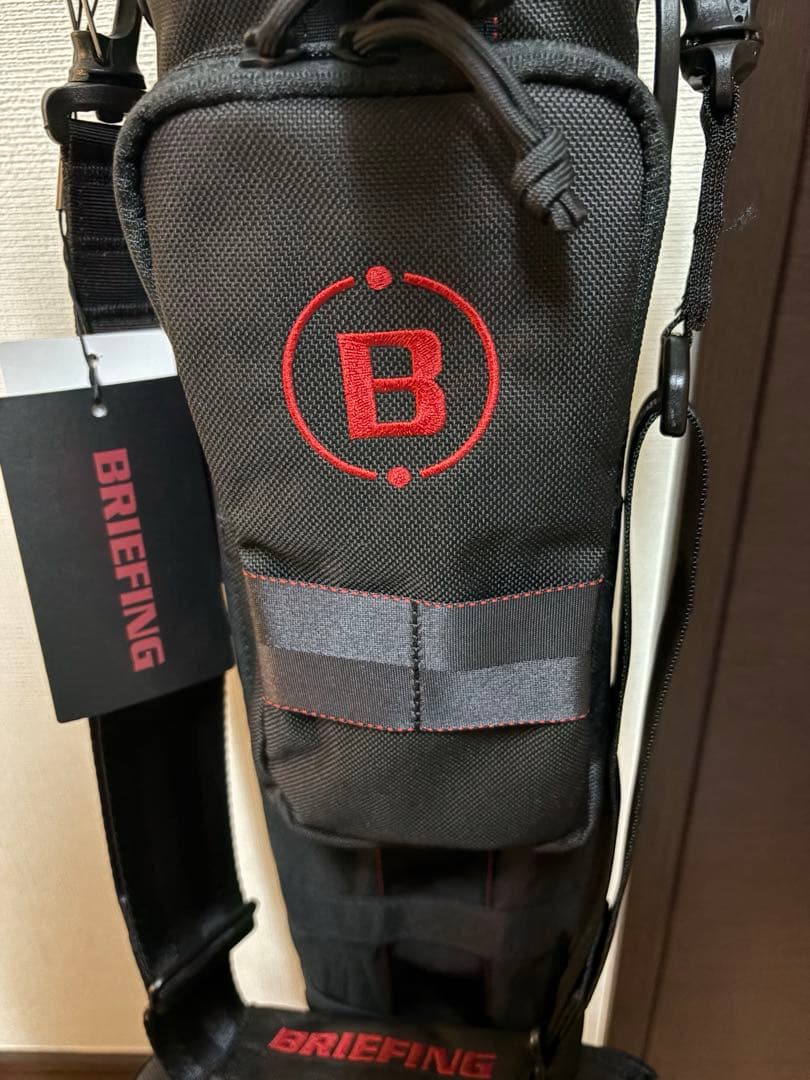 新品BRIEFING GOLFセルフスタンドキャリー黒