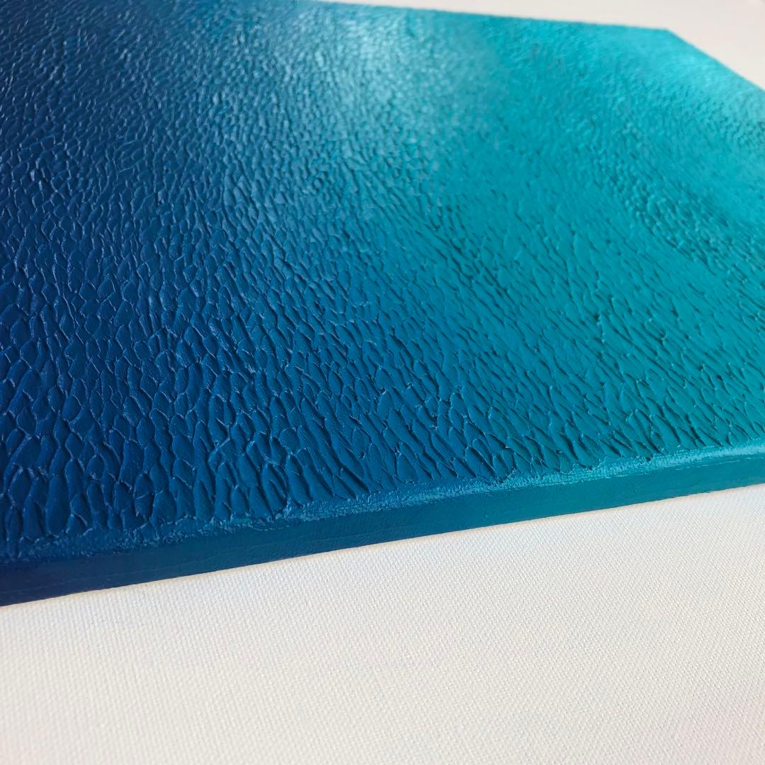 テクスチャーアート・海大きいサイズ＊キャンバスアクリル画海の絵画海アート原画青い