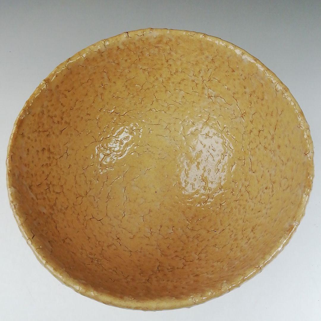 Ｔ５３９　茶碗　『萩茶碗』『味舌隆司 造』『前大徳寺 高橋悦道 書付』　共箱