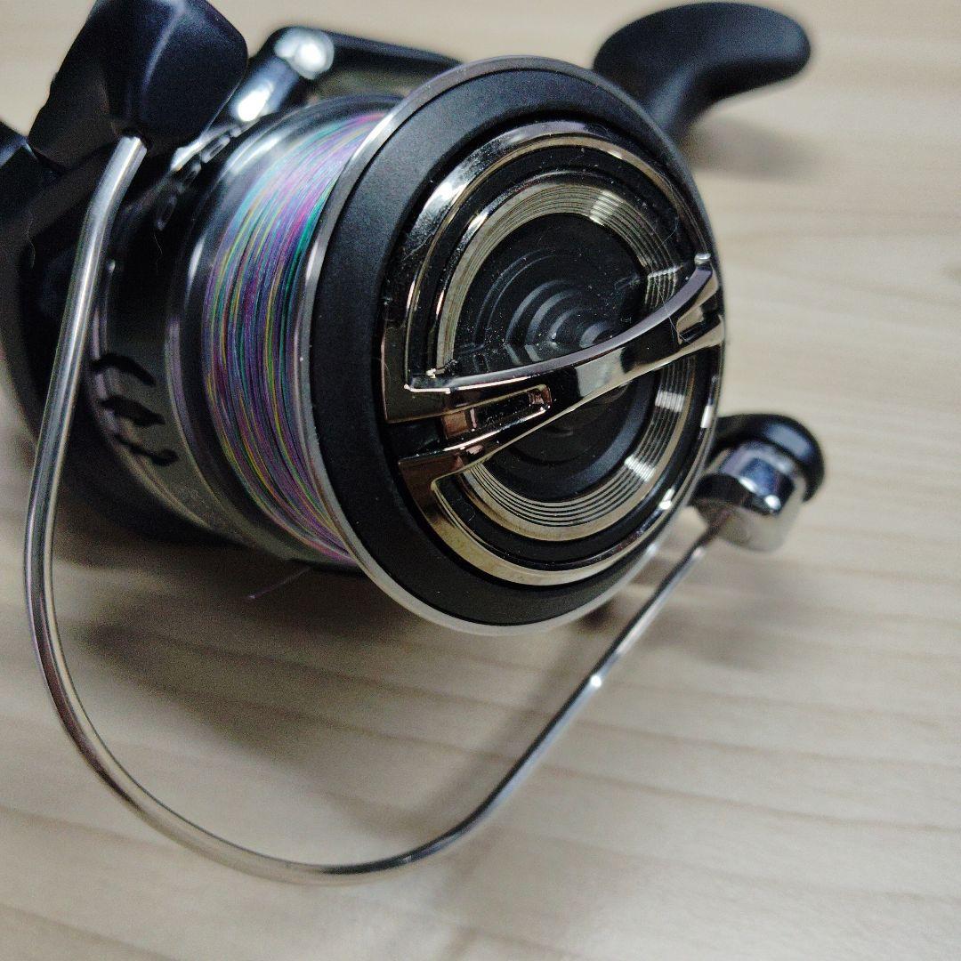 美品　スピニングリール シマノ　22ミラベル4000 PEライン付き