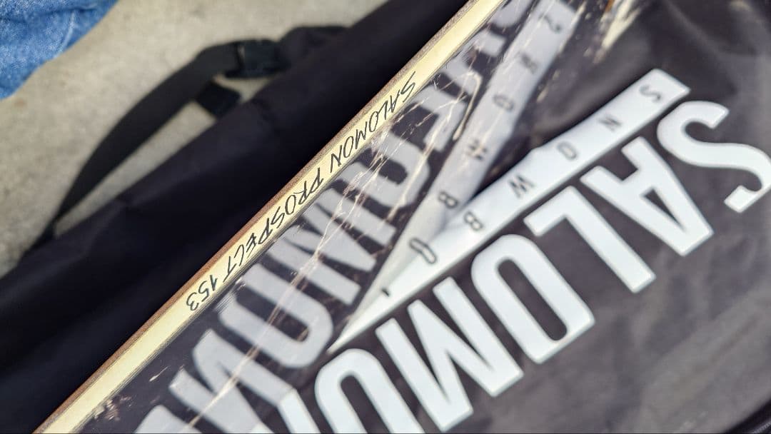 SALOMON PROSPECT HYBRID 153 スノーボード ケース付き