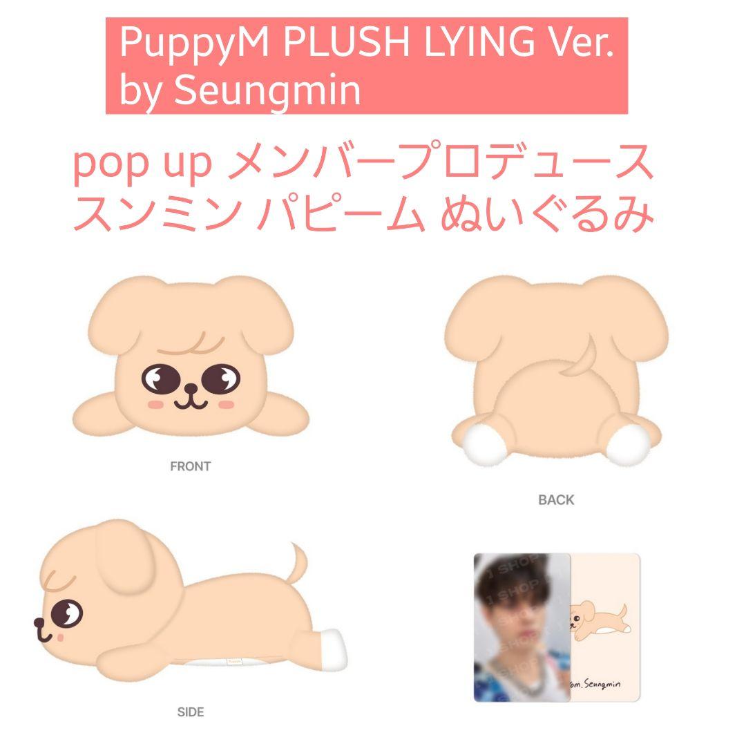 Stray Kids pop up メンプロ スンミン パピーム ぬいぐるみ