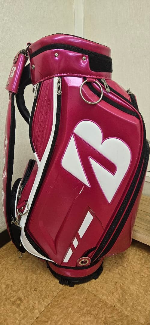 BRIDGESTONE GOLF TOUR B キャディバッグ ピンク