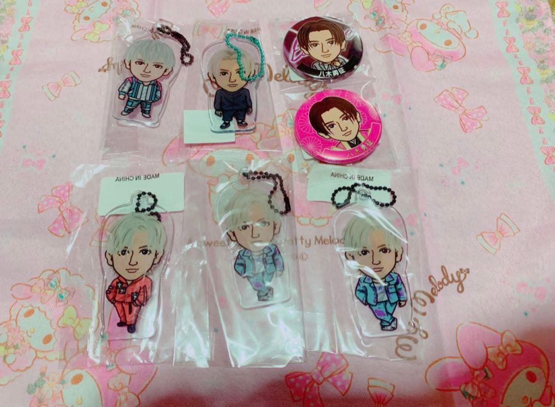 ファンタ 八木勇征 セット フェルト クリアチャーム 缶バッジ ネムタ 清居奏