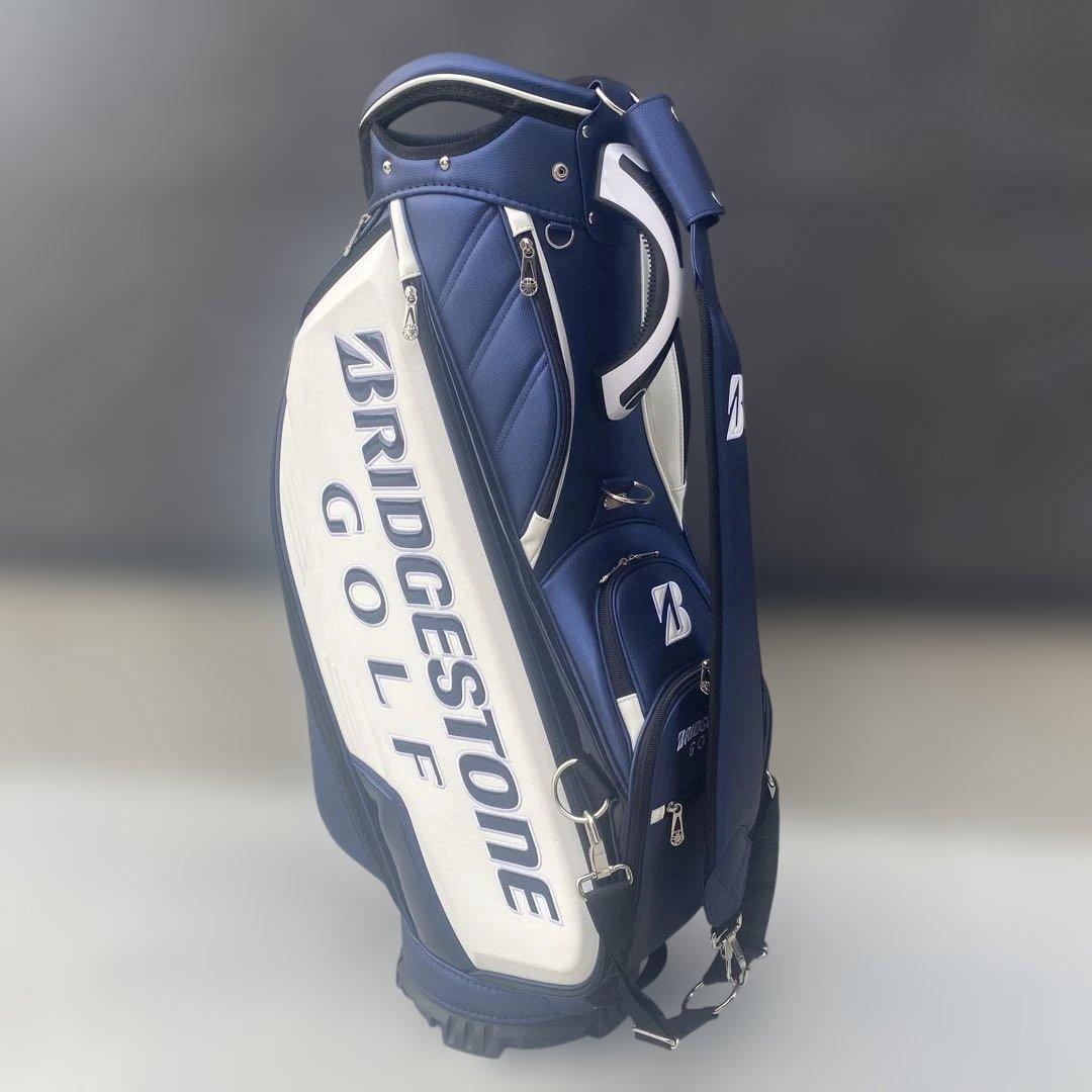BRIDGESTONE GOLF キャディバッグ ブルー/ブラック