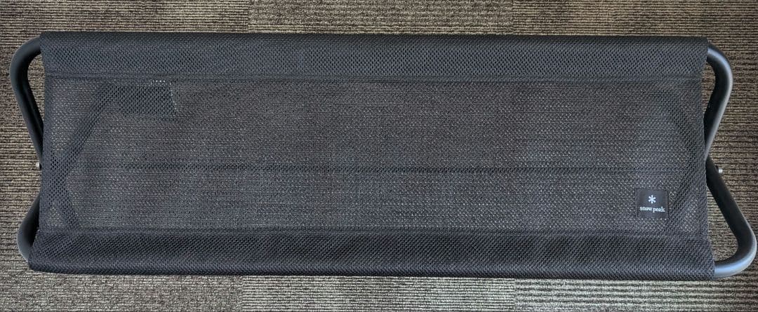 スノーピーク　メッシュFDベンチ ブラック LV-071M-BK