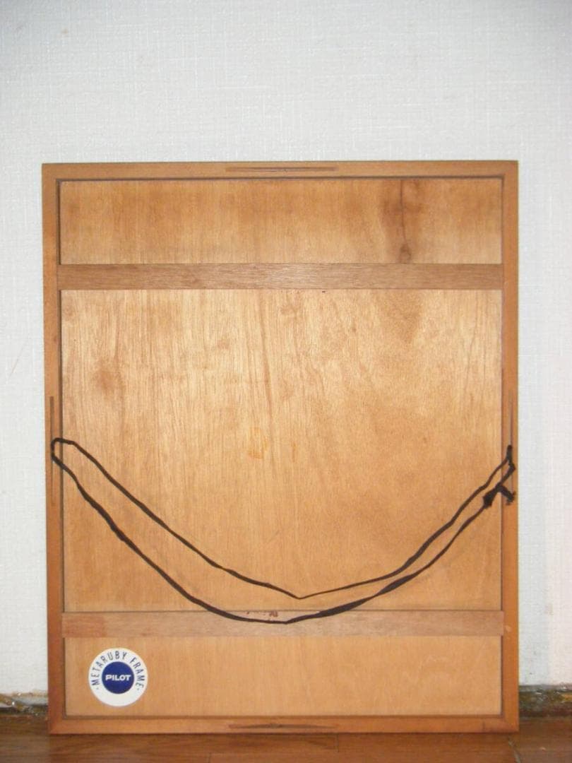 【真作】絵画　渡辺宏　パステル画　ペパーミントの想い　人気画家　名品　T22