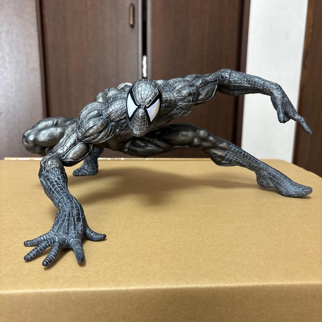 ソフビナル　スパイダーマン　black suit ver.