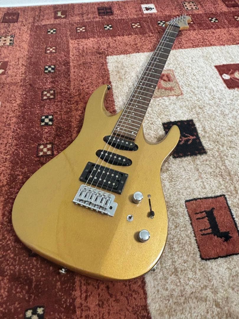 ARIA PRO II MAGNA SERIES エレキギター ゴールド