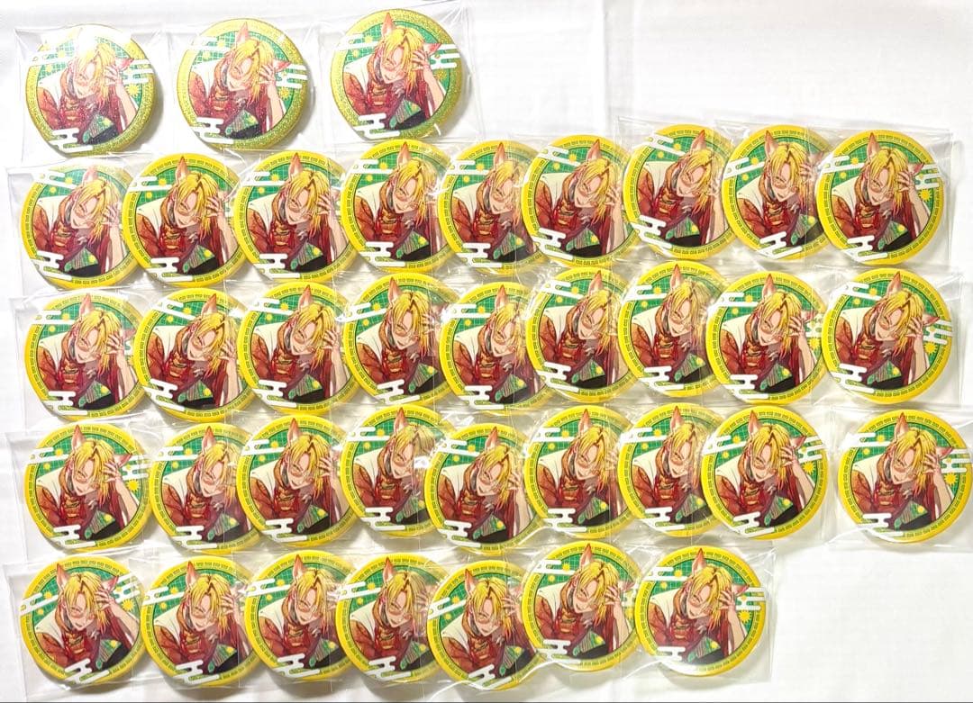 センラ ワンマン Brun 2025 センワン 狐 黄色枠 等身 缶バッジ