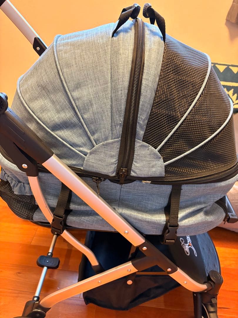 PETTOM 分離型ペットカート 折りたたみ可 ペットキャリー