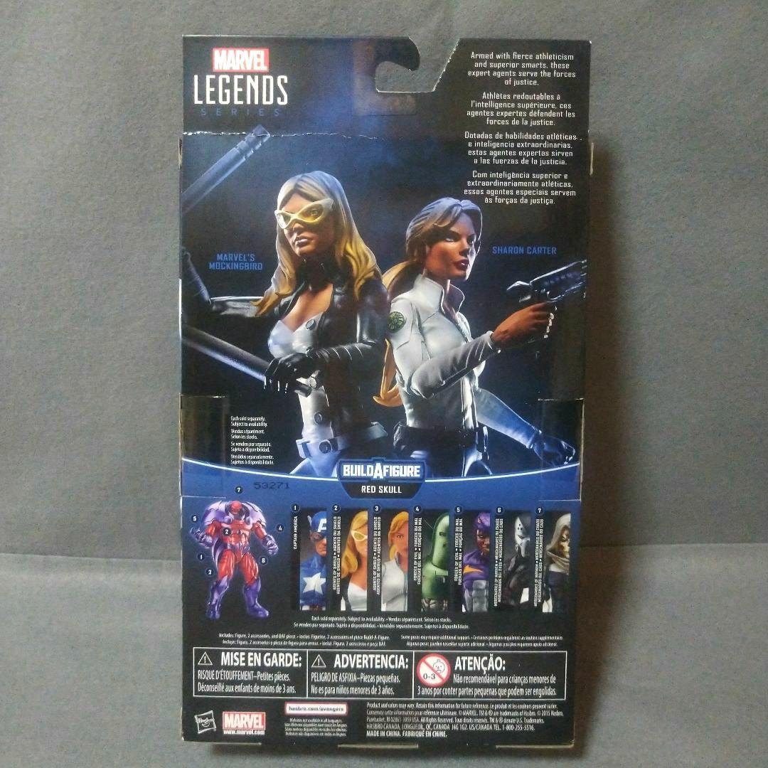 マーベルレジェンド　キャプテンアメリカ　RED SKULL　レッドスカル