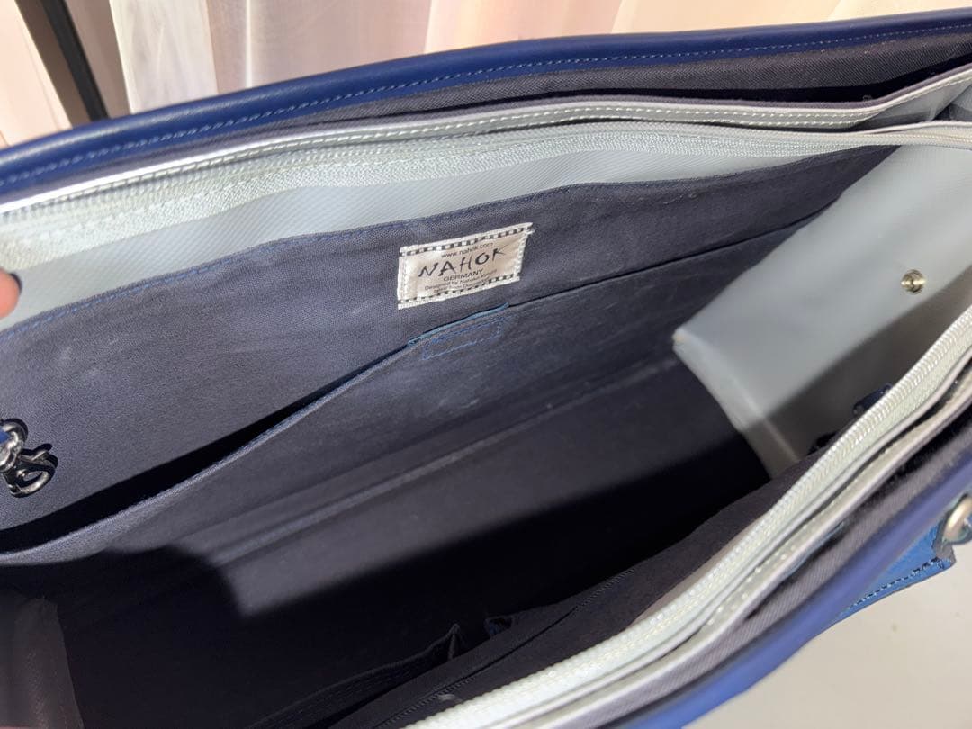 【中古美品】ナホック　ブリーフケース型フルートバッグ