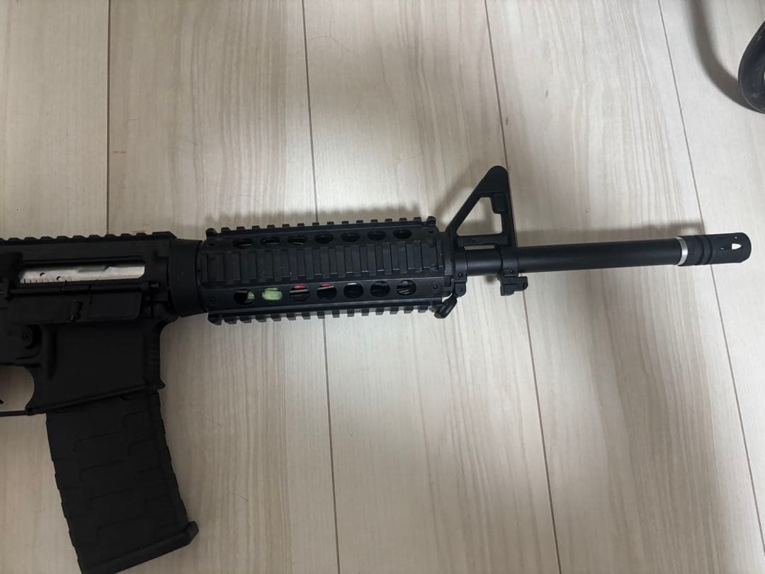 APS製　M4 次世代電動ガン ブラック 可調式ストック