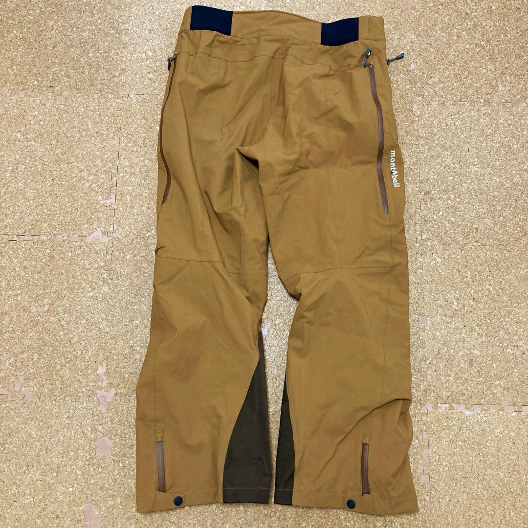 【美品】モンベル mont-bell モンベル パウダーホップM-Sメンズ茶