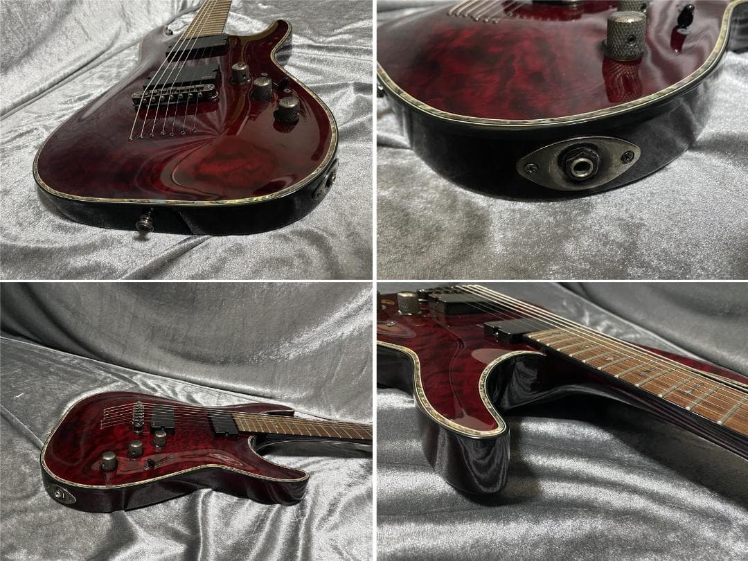 定価247,500円 Schecter AD-C-7-HR 7弦モデル EMG