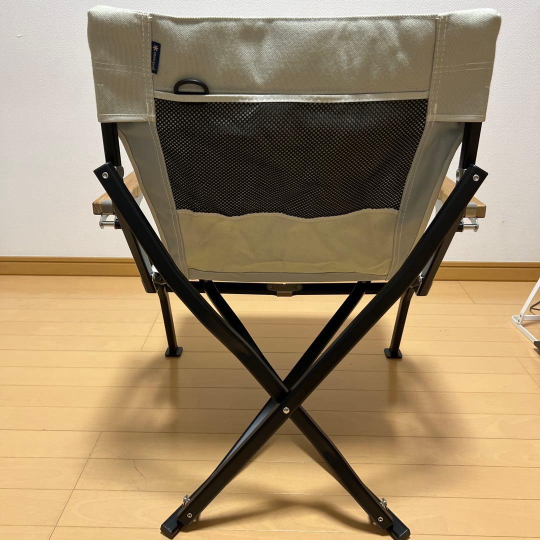 スノーピーク peak ローチェア ショート アイボリー