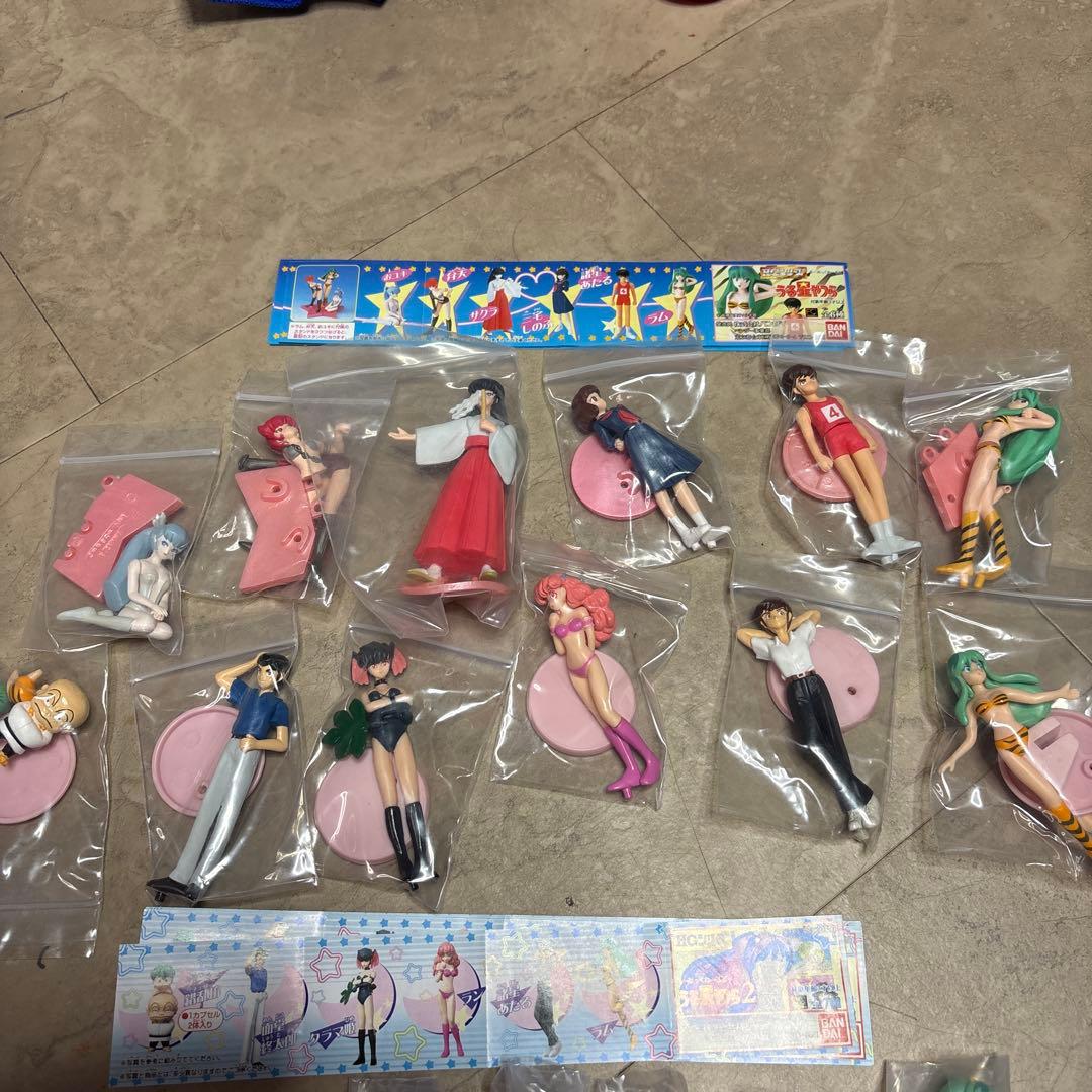 ガシャポンＨＧうる星やつら1.2.3コンプ　ミニブック付き