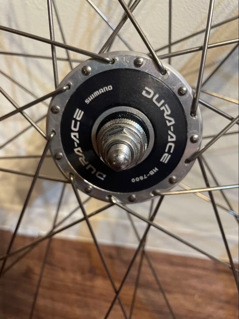 mavicリム×njsハブ　ホイール　前後セット