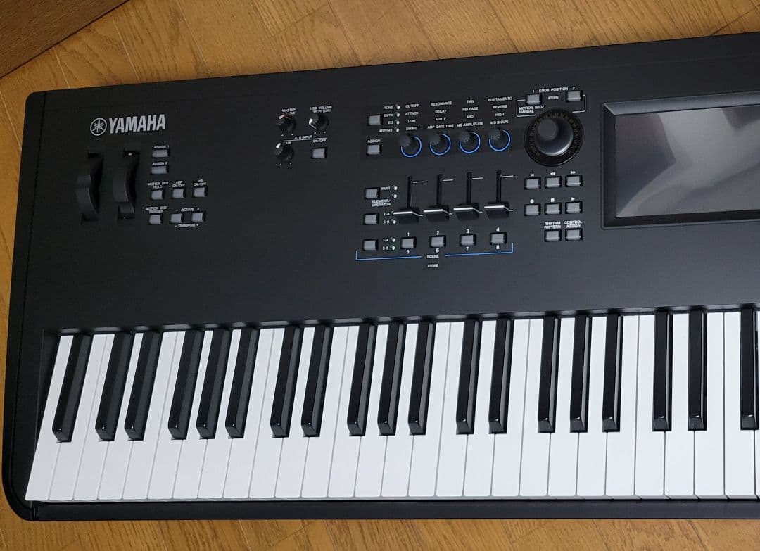 Yamaha MODX8+ シンセサイザー 追加音色、取説、元箱付き