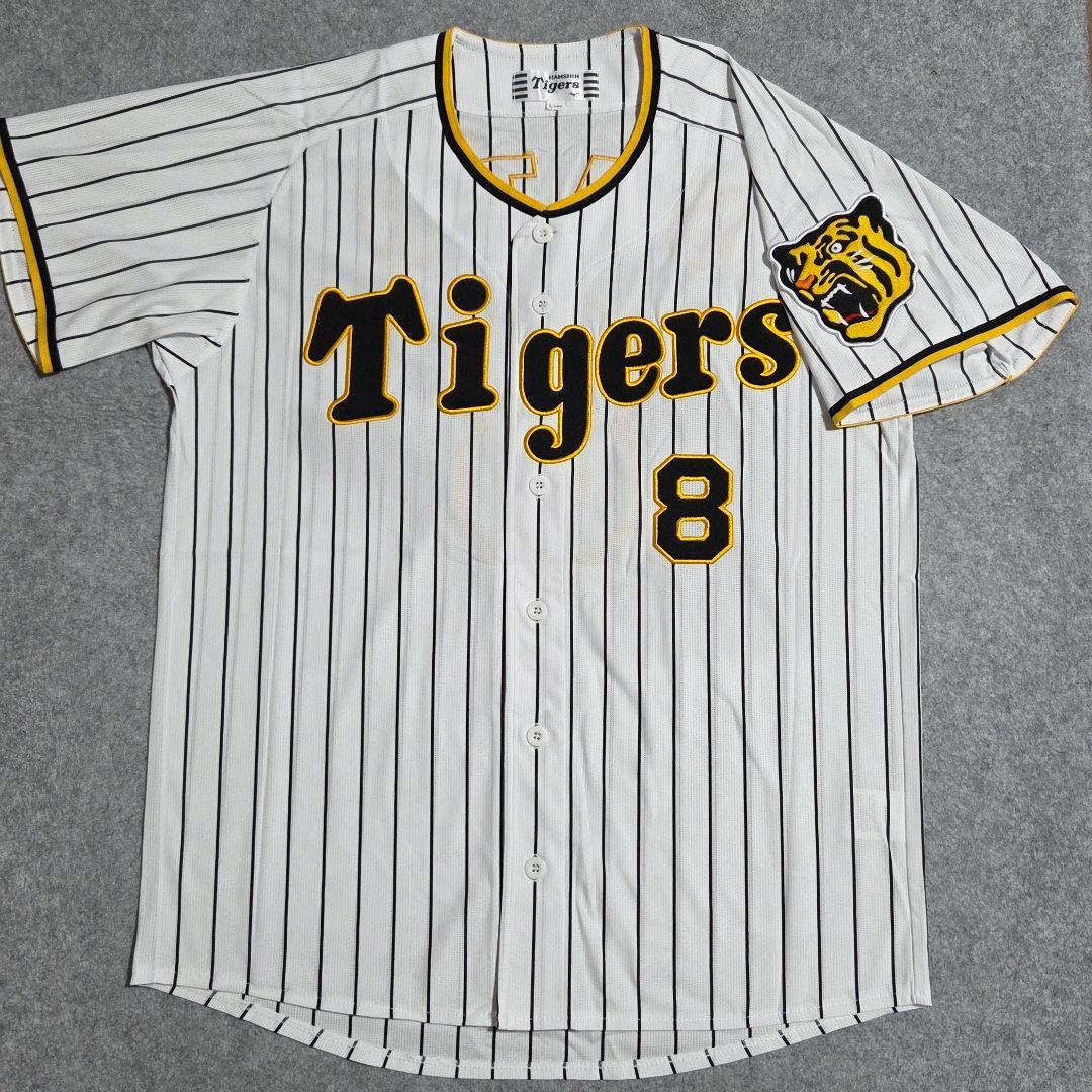 【美品】阪神タイガース ハイクオリティユニフォーム 背番号8 佐藤輝明 L