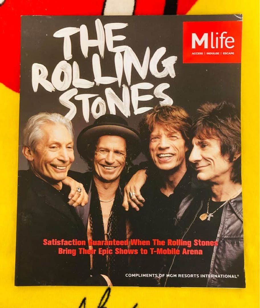 STONES TOUR 'パンフレット9冊セット070