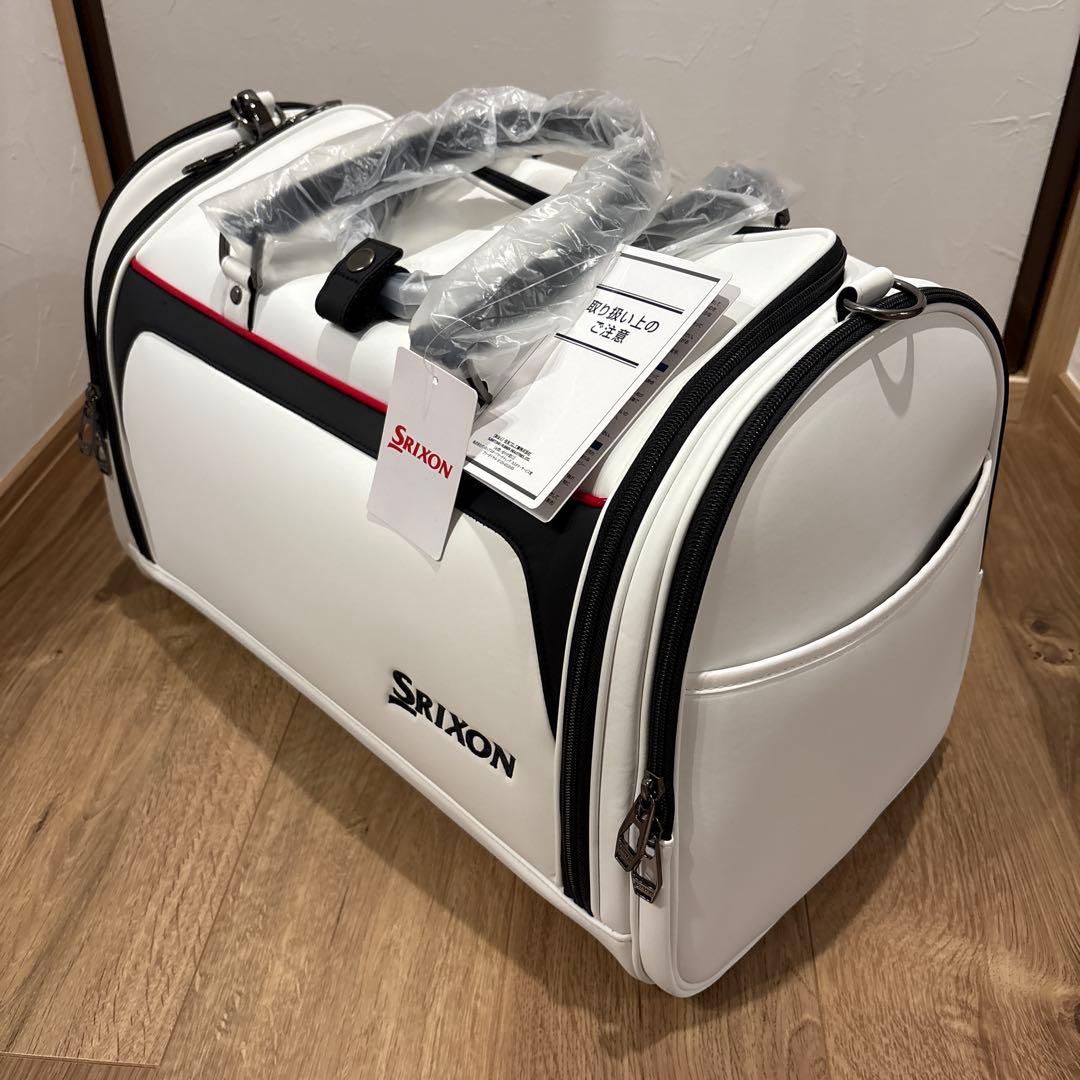 Srixon ダッフルバッグ ホワイト/ブラック