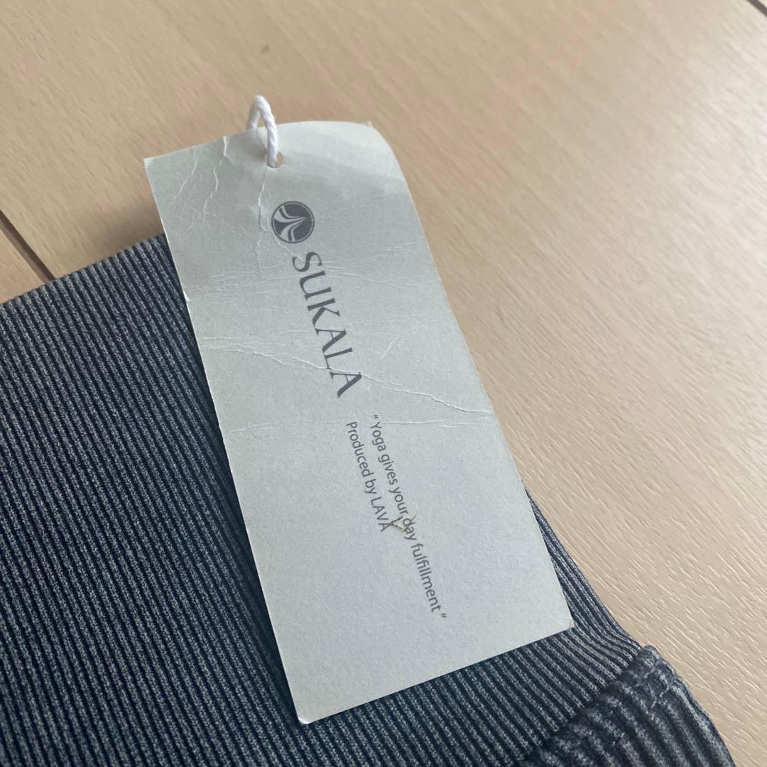 スカーラ★lava★ヨガウェア★レギンス★アクティブリブレギンス★L