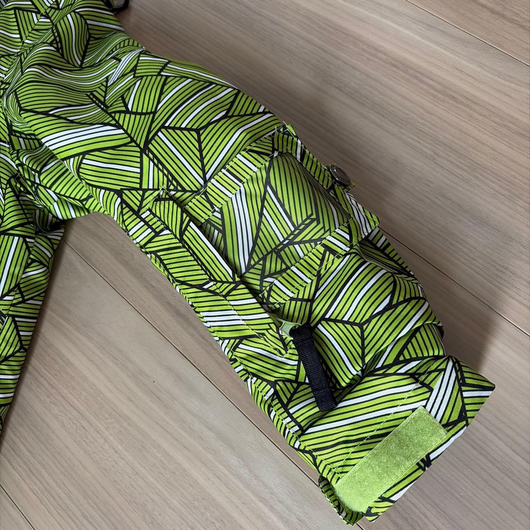 JOY RIDE スノーボードウェア 130cmグリーン 上下セット