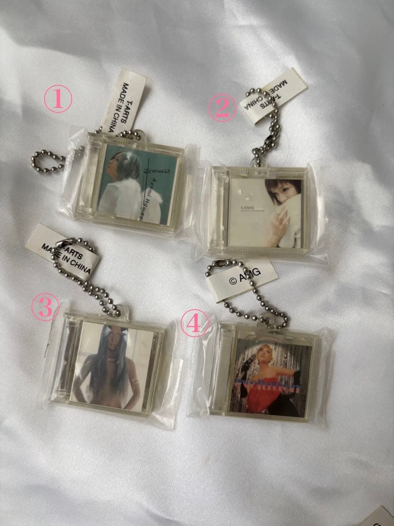 【Kazuto85さま専用】浜崎あゆみ CD ミニチュア キーホルダー ガチャ