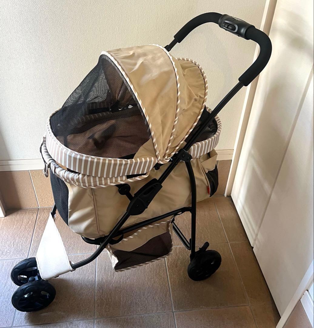 【折りたたみ式】GEX わんわんカート スマートハンディ Safety 説明書付