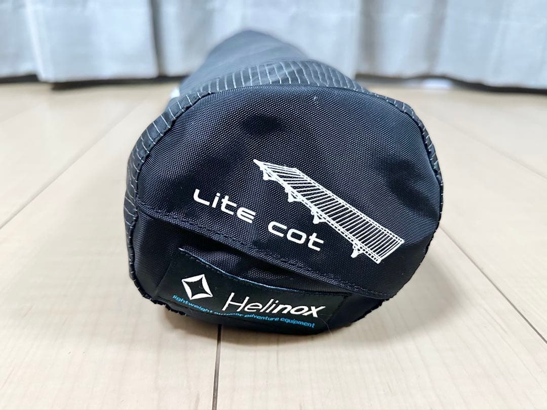 【未使用】Helinox ヘリノックス ライトコット ブラック