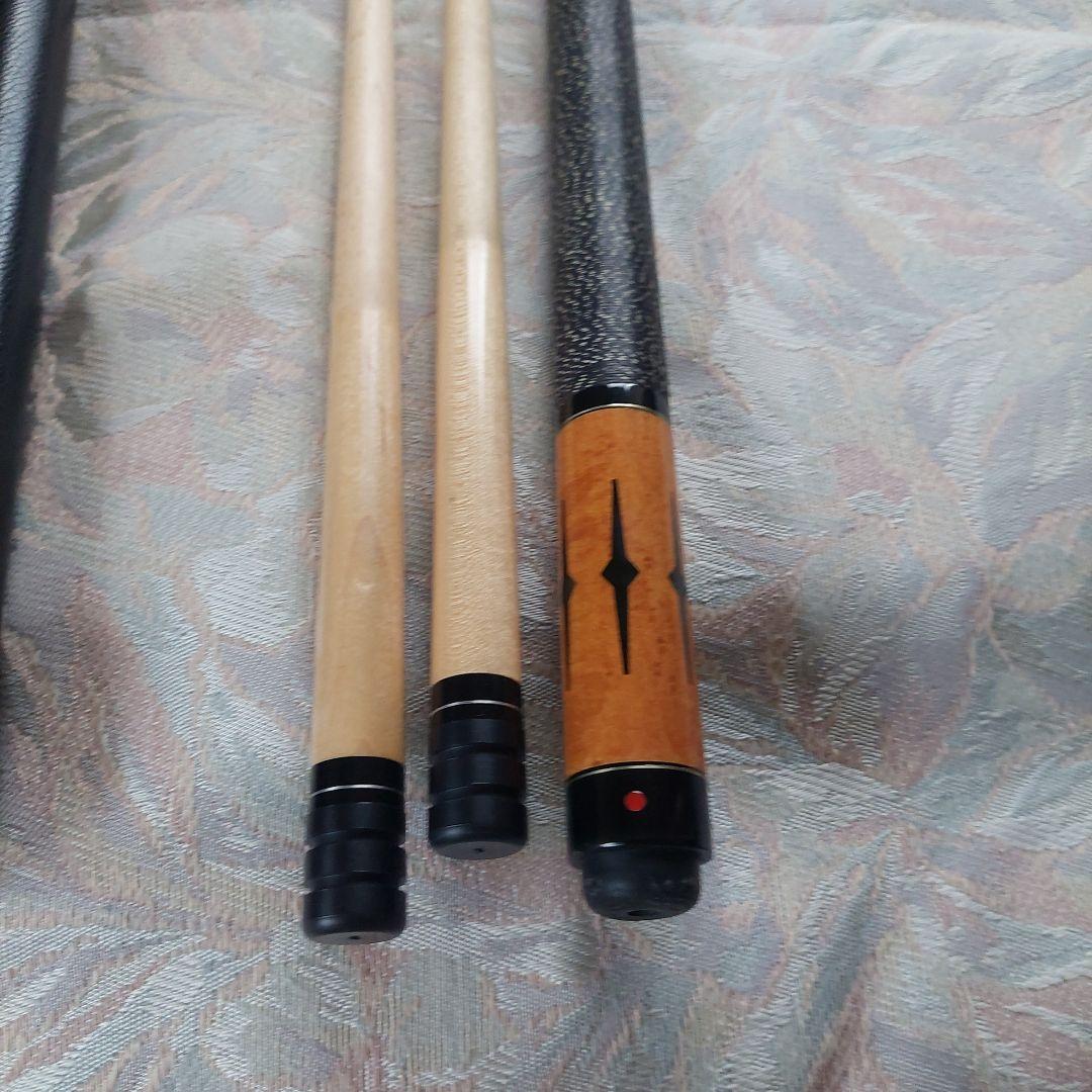 ビリヤードキューセット ケース付き